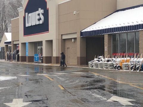Commercial Retailer Snow Removal