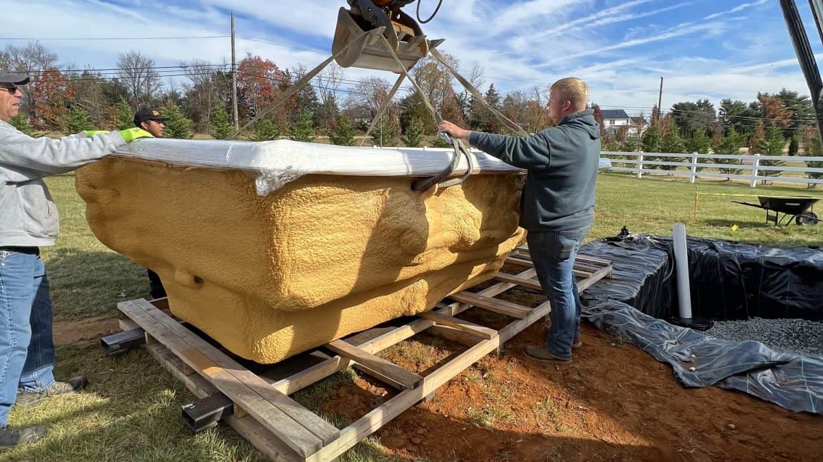 Fiberglass Pool Installation