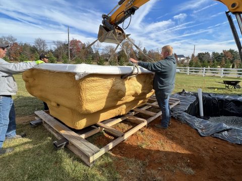 Fiberglass Pool Installation
